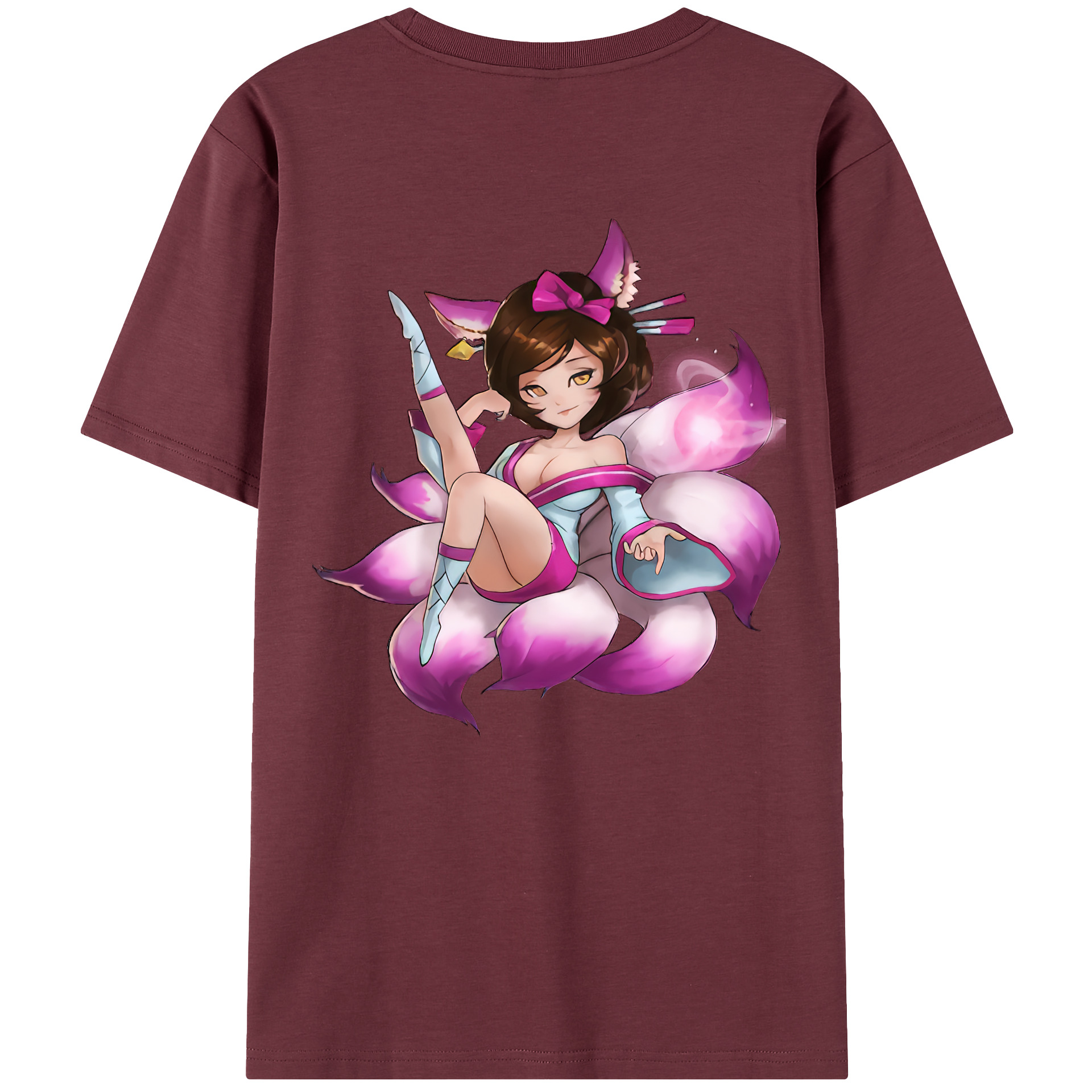 リーグ・オブ・レジェンド League of Legends LOL 綿100％半袖Tシャツ（背面プリント）